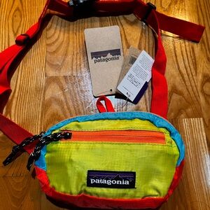 Patagonia Multicolor Waist Bag - Red, Yellow, Blue